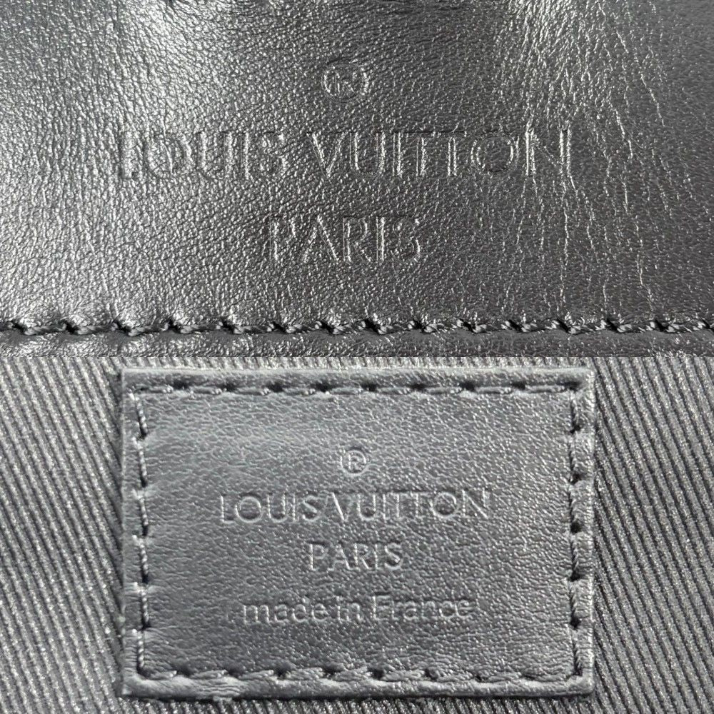 Louis Vuitton Backpack Monogram Eclipse Reverse Christopher MM Black Silver — view 5