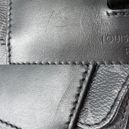 Louis Vuitton Backpack Monogram Eclipse Reverse Christopher MM Black Silver — view 6