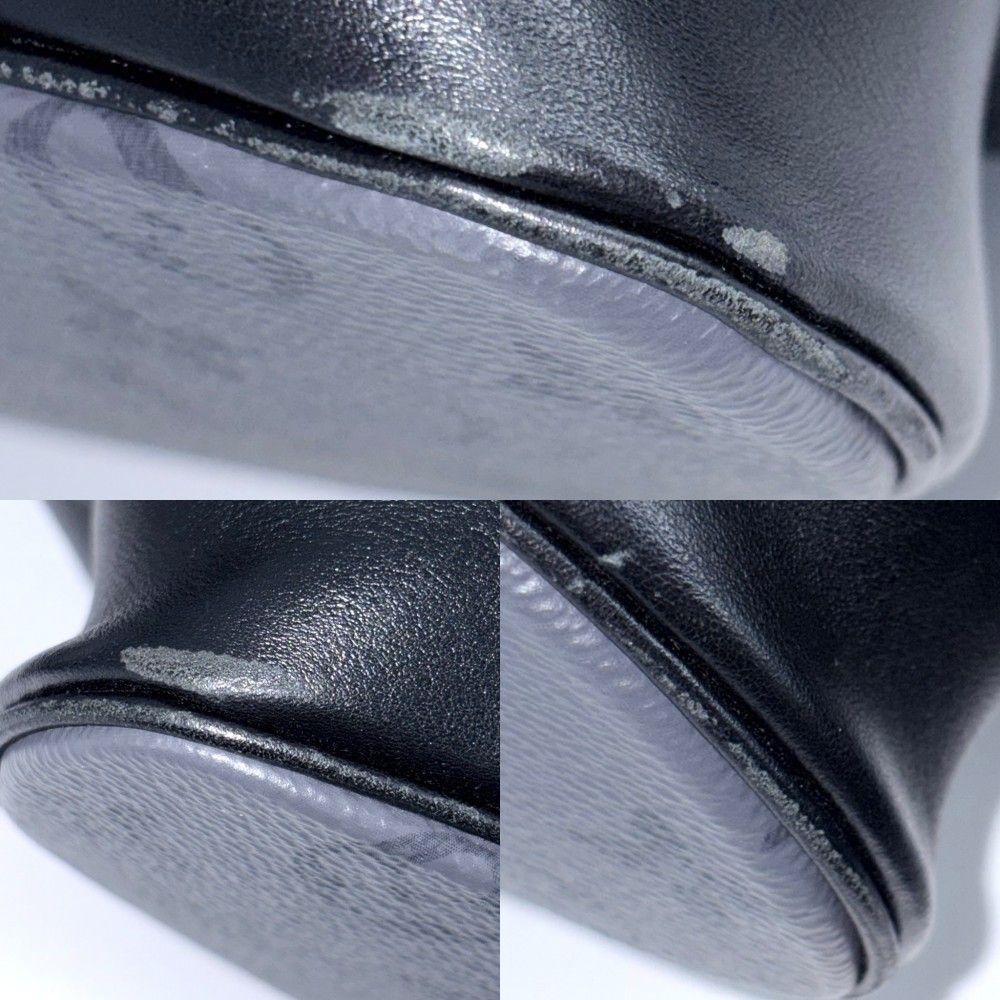 Louis Vuitton Backpack Monogram Eclipse Reverse Christopher MM Black Silver — view 7