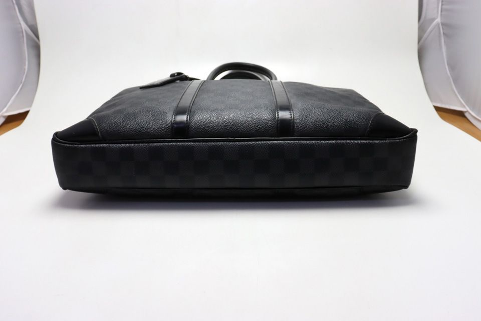 Louis Vuitton Damier Graphite Pdv Leather Business Briefcase — view 3