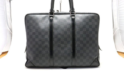 Louis Vuitton Damier Graphite Pdv Leather Business Briefcase — view 2