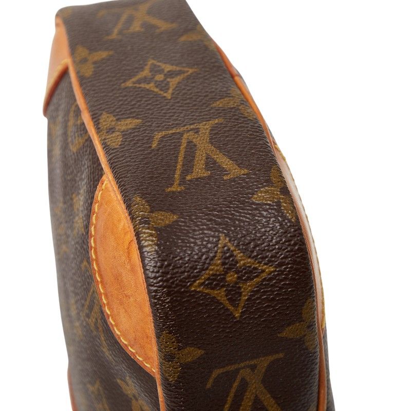 Louis Vuitton Monogram Danube Crossbody Shoulder Bag Brown Leather — view 5