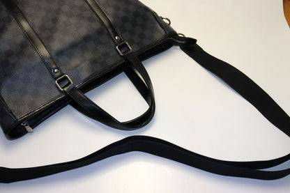 Louis Vuitton Damier Graphite Tadao Leather 2-Way Tote — view 5