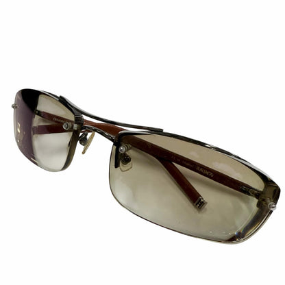 Chrome Hearts Amped Leather 925 Two Bridge Gradient Lens Eyewear Sunglasses — view 4
