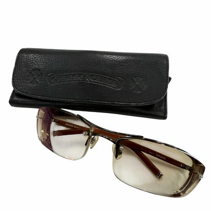 Chrome Hearts Amped Leather 925 Two Bridge Gradient Lens Eyewear Sunglasses — view 2