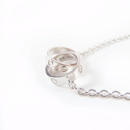 Cartier Baby Love Necklace 750 Pendant White Gold — view 4