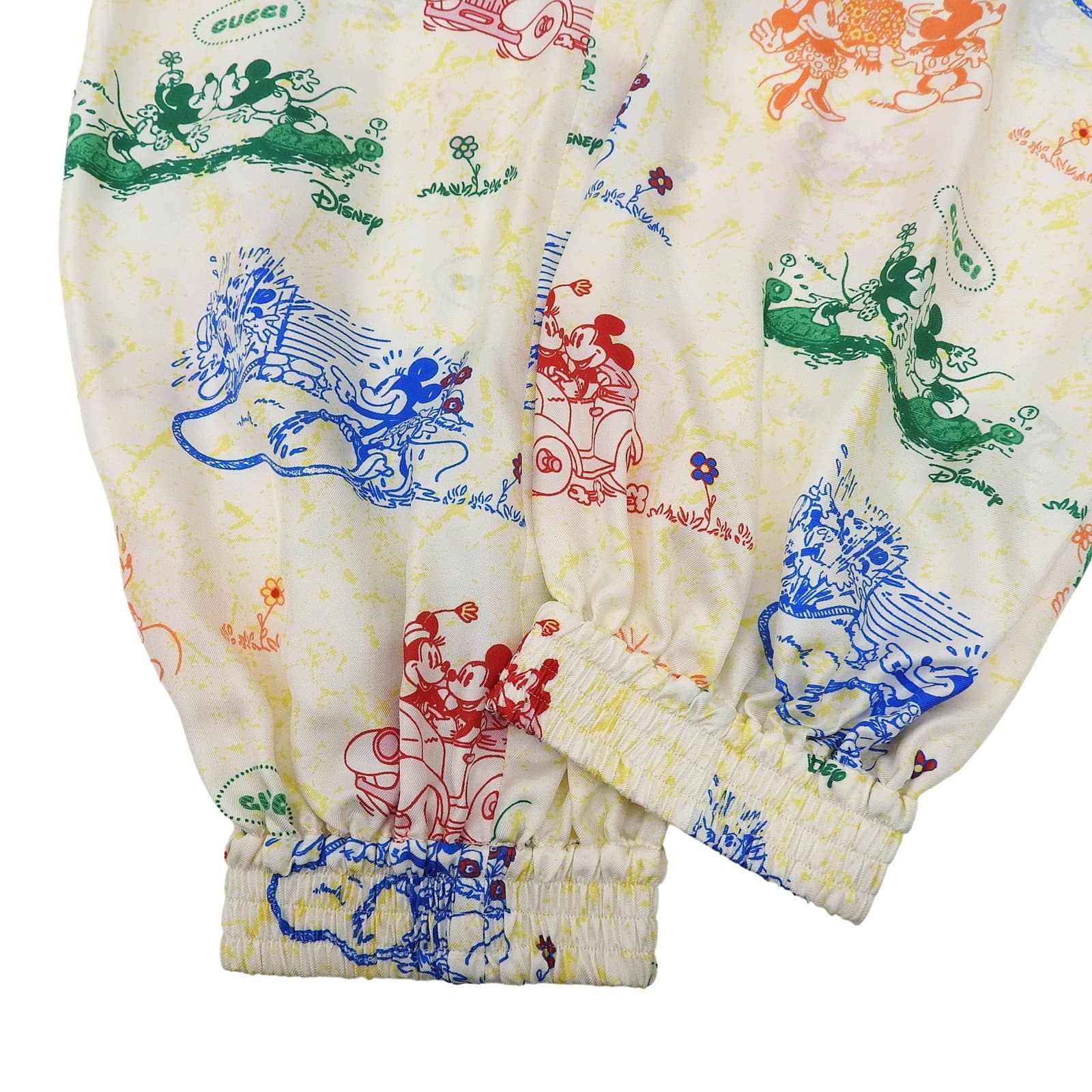 Gucci Disney Silk 100% All Over Pattern Joggers Pants Multicolor 36 — view 4