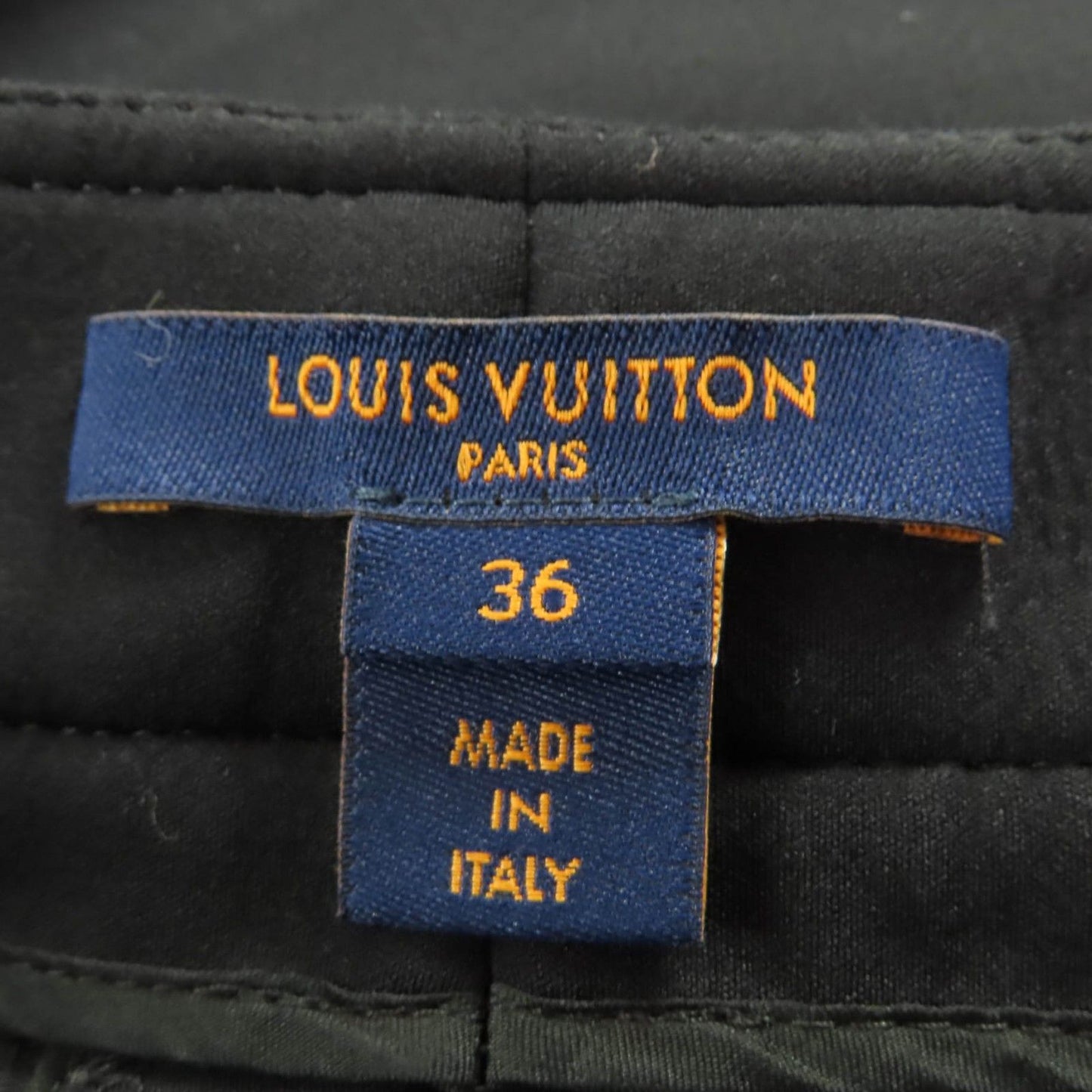 Louis Vuitton Monogram Detail Cargo Pants Black 36 — view 9