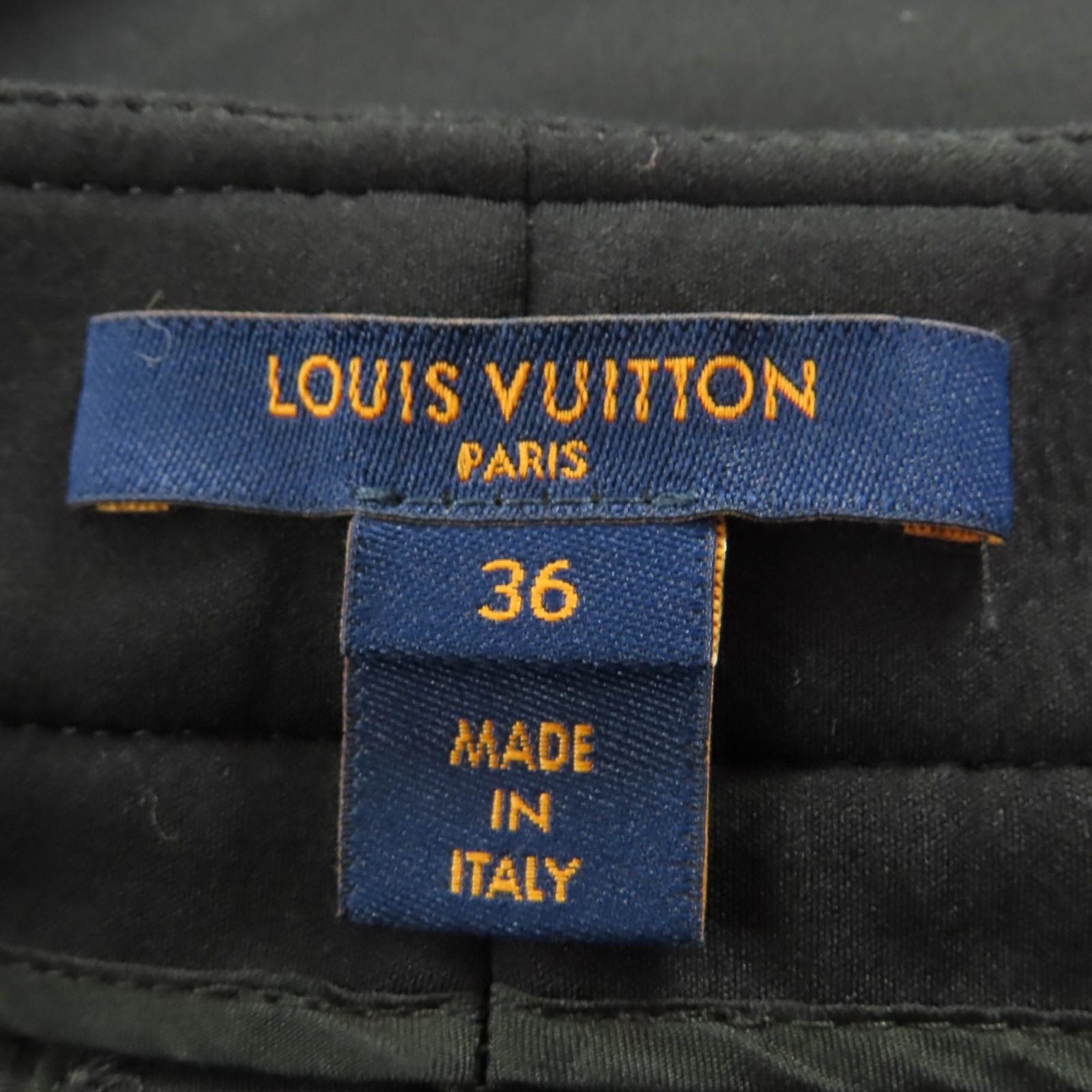 Louis Vuitton Monogram Detail Cargo Pants Black 36 — view 9