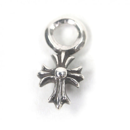 Chrome Hearts Stack CH Cross Necklace Charm Pendant Silver — view 3