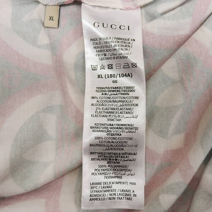 Gucci Adidas Cotton Interlocking Trefoil Allover Pattern Short Sleeve T-Shirt — view 8