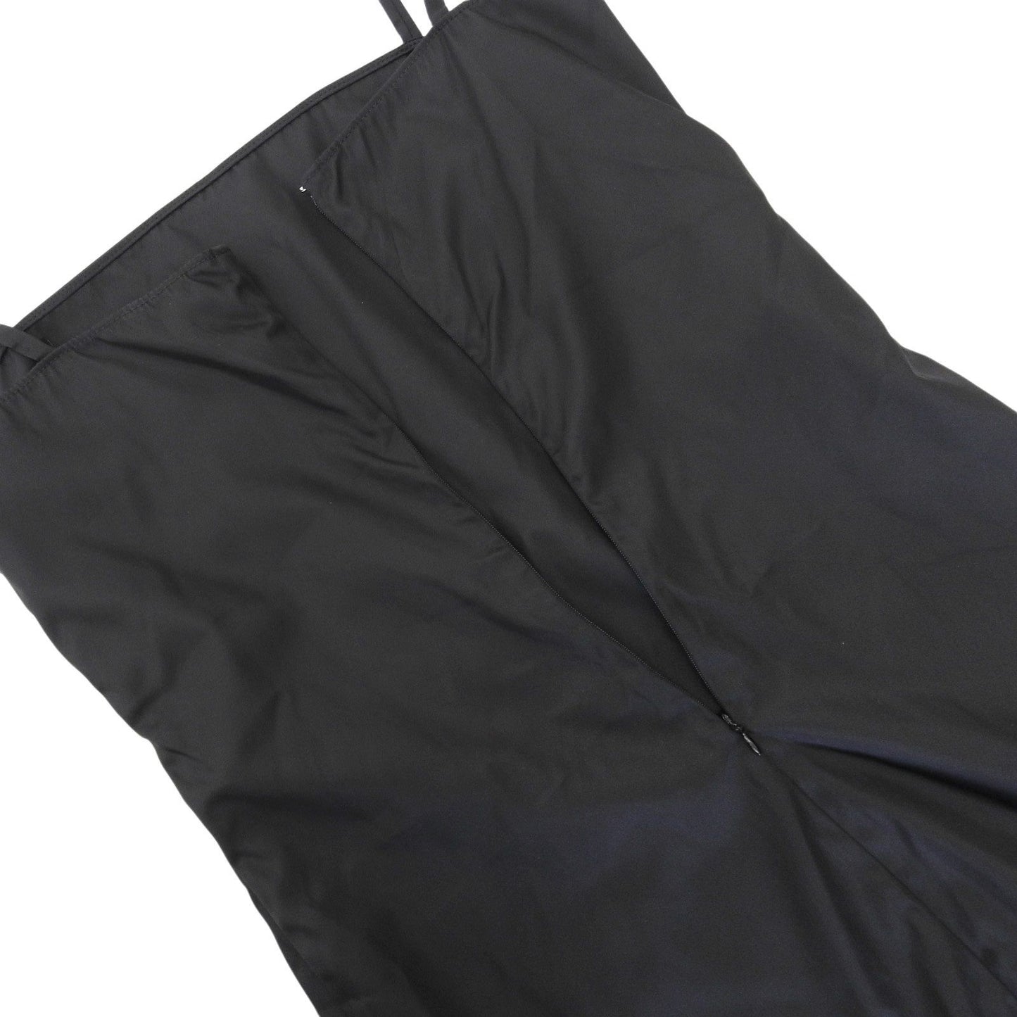 Prada Leather Camisole Dress Black 40 — view 5