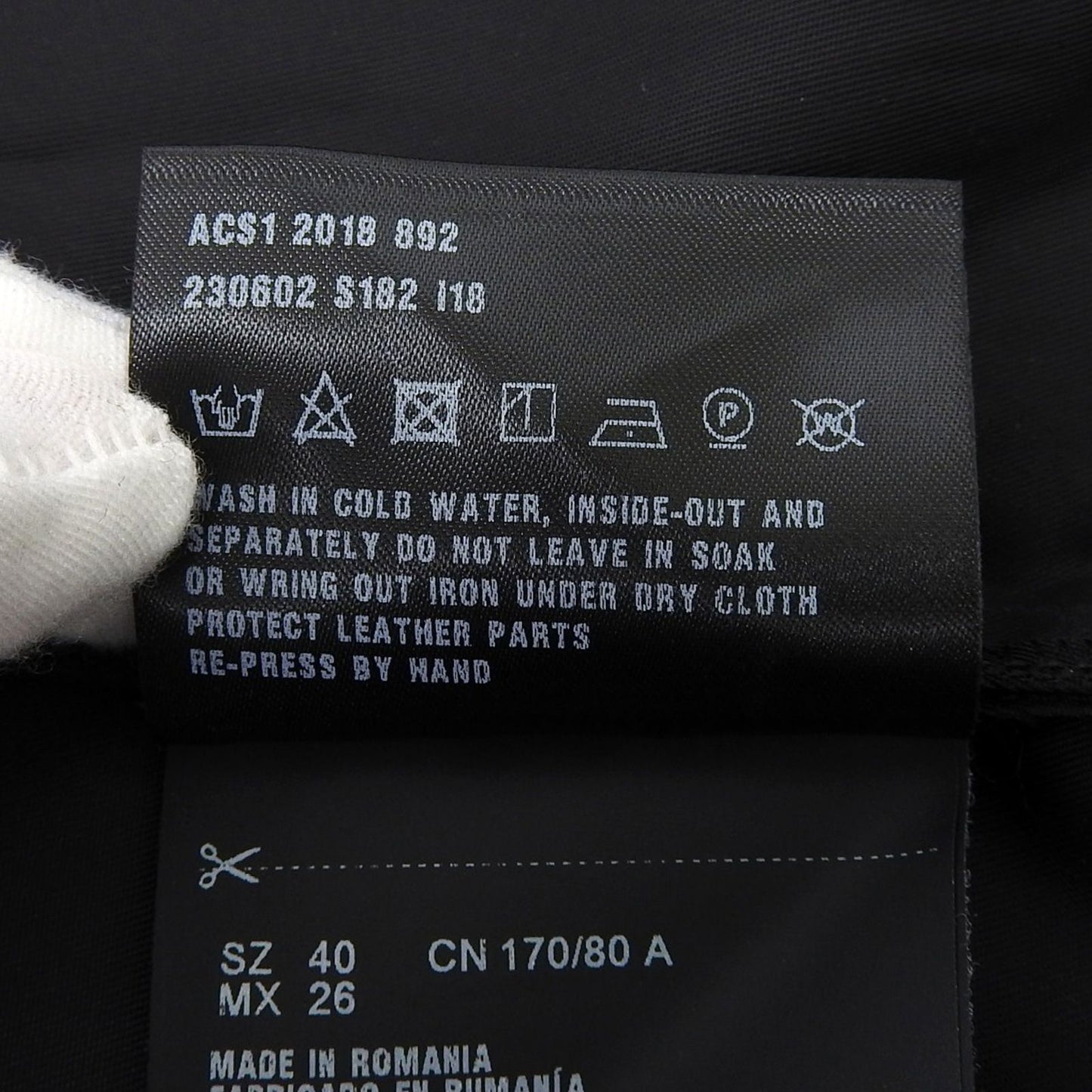 Prada Leather Camisole Dress Black 40 — view 7