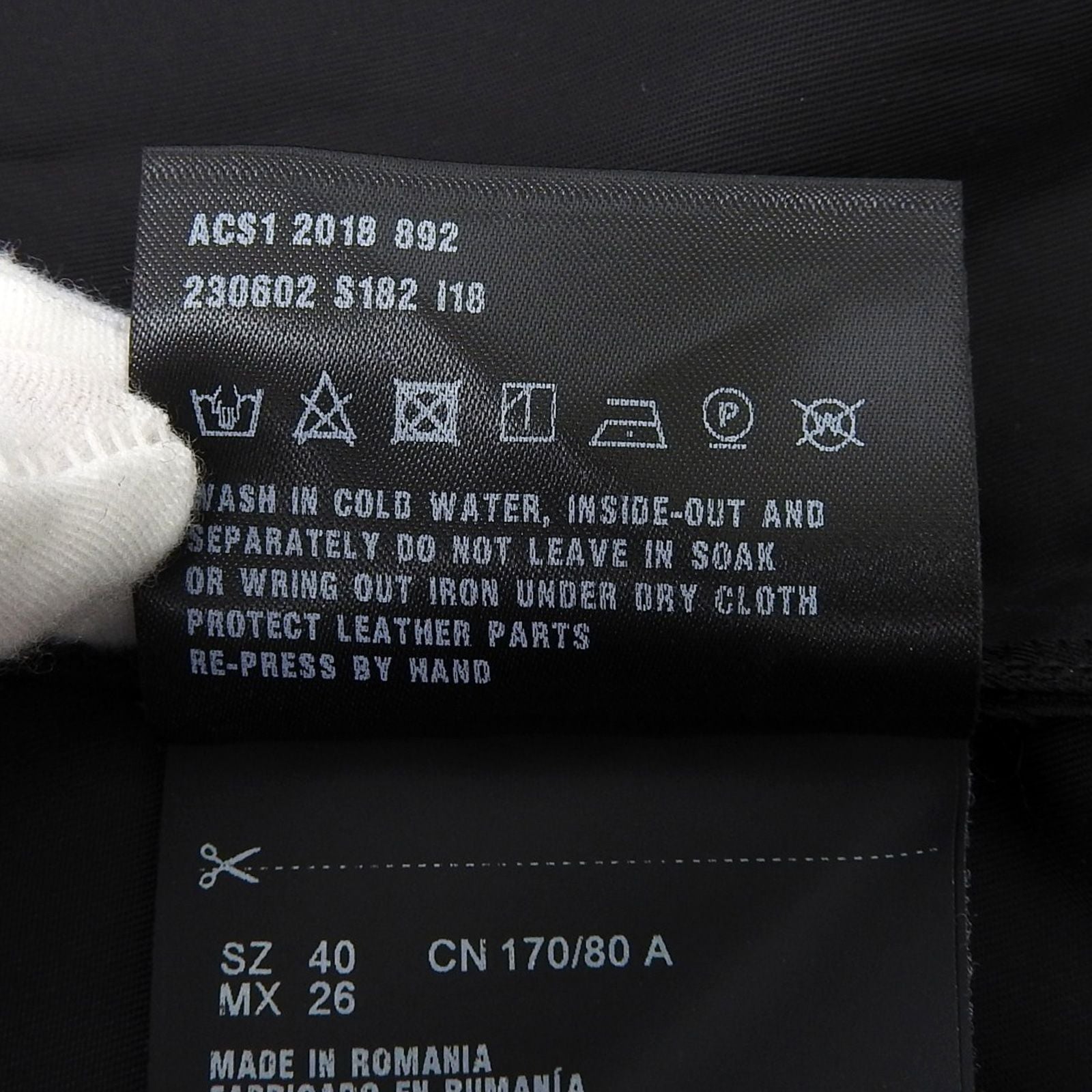 Prada Leather Camisole Dress Black 40 — view 7