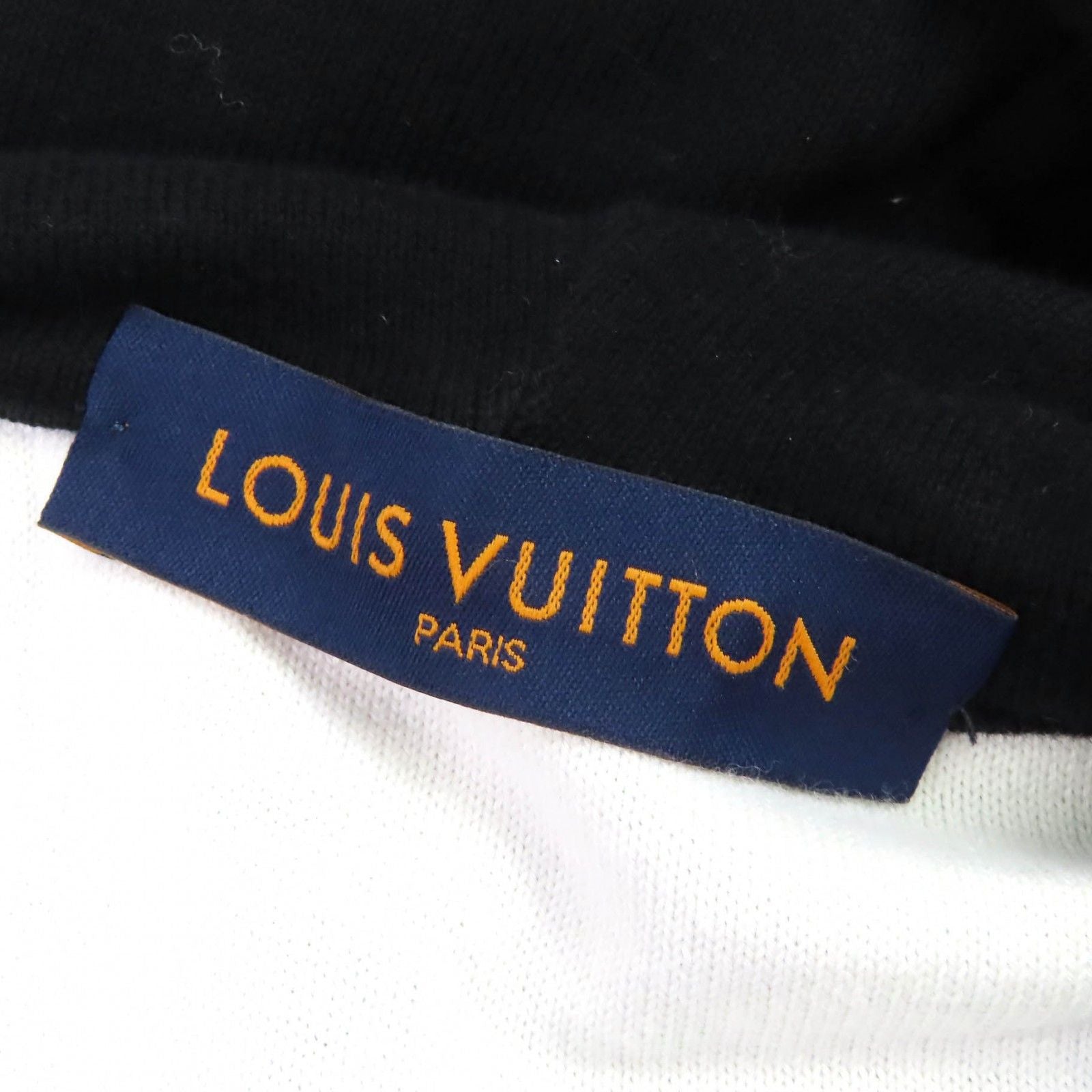 Louis Vuitton Cotton 100% Monogram Gradient Hoodie Knit Black White — view 4