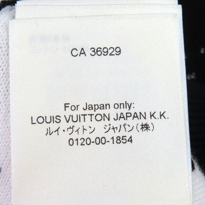 Louis Vuitton Cotton 100% Monogram Gradient Hoodie Knit Black White — view 8