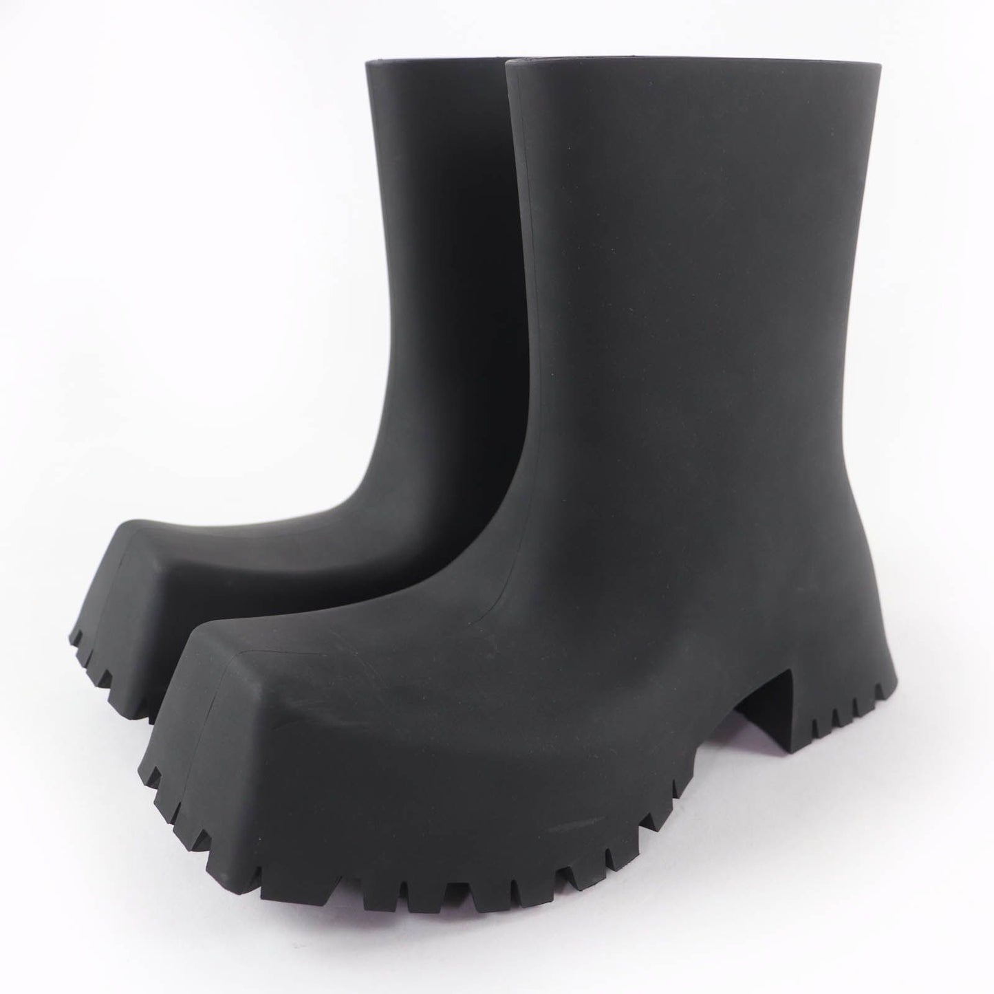 Balenciaga Trooper Short Boots Black