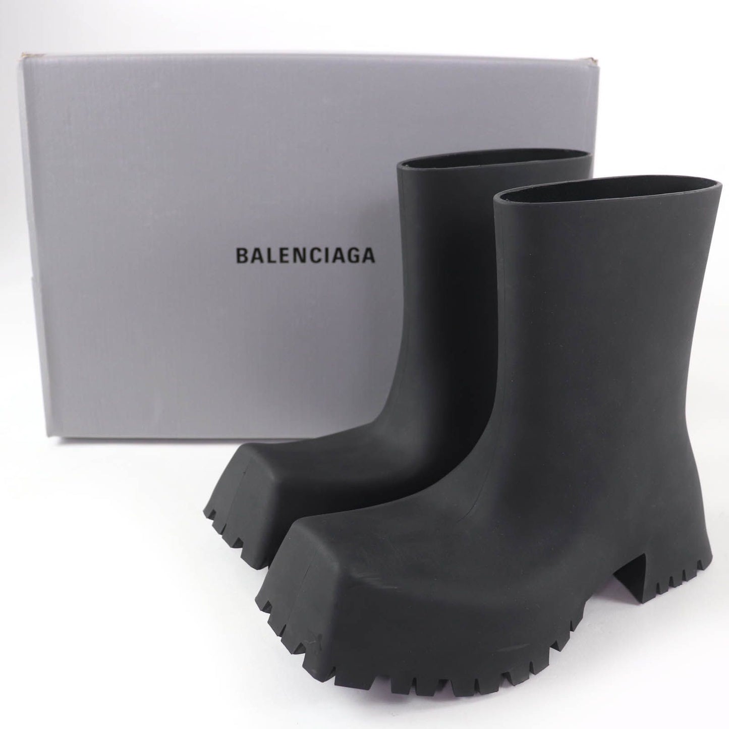 Balenciaga Trooper Short Boots Black — view 2