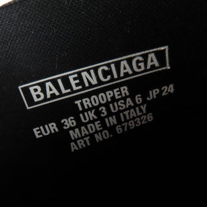 Balenciaga Trooper Short Boots Black — view 9