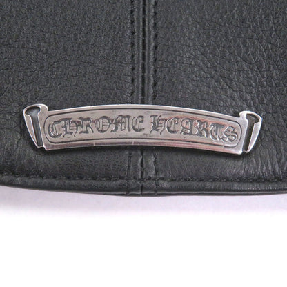 Chrome Hearts Classic Cross Ball Button Scroll Label Leather Vest Black — view 7