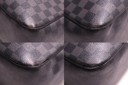 Louis Vuitton Damier Graphite Leather Business Briefcase — view 4
