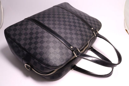 Louis Vuitton Damier Graphite Leather Business Briefcase — view 6