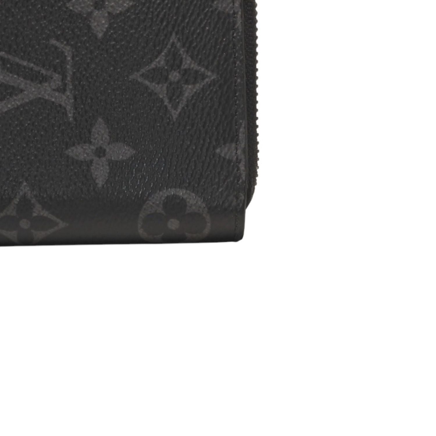 Louis Vuitton Zippy Wallet Vertical Monogram Eclipse Black — view 6