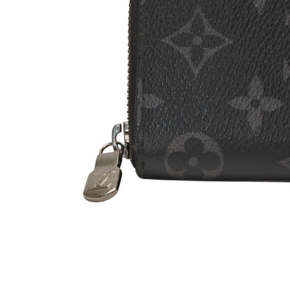 Louis Vuitton Zippy Wallet Vertical Monogram Eclipse Black — view 7