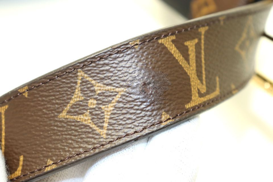 Louis Vuitton Monogram Ceinture Daily Multi Pocket Leather Belt Bag — view 8