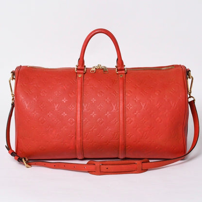 Louis Vuitton Monogram Empreinte Keepall Bandouliere