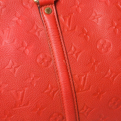 Louis Vuitton Monogram Empreinte Keepall Bandouliere — view 8