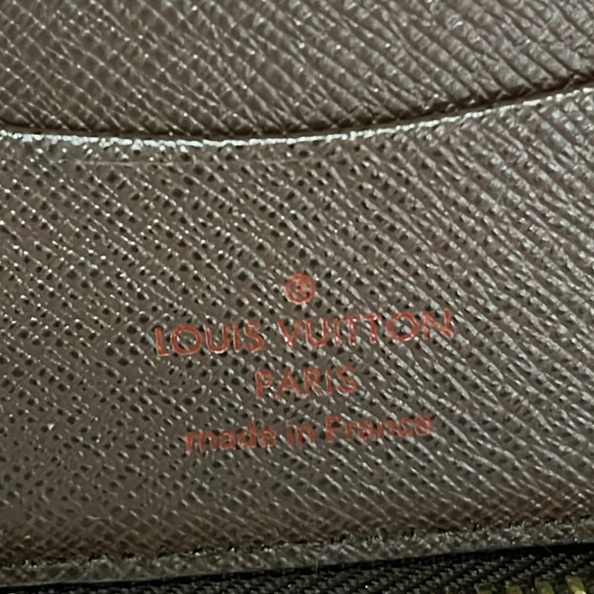 Louis Vuitton Bifold Wallet Damier Zippy Compact Ebene Zip Around — view 5