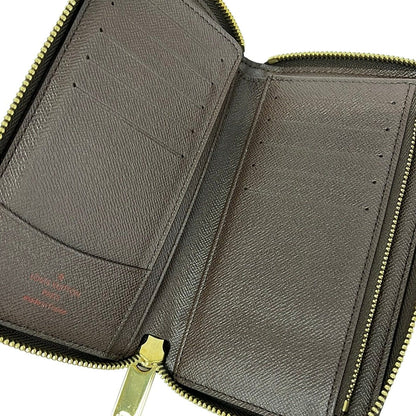Louis Vuitton Bifold Wallet Damier Zippy Compact Ebene Zip Around — view 3
