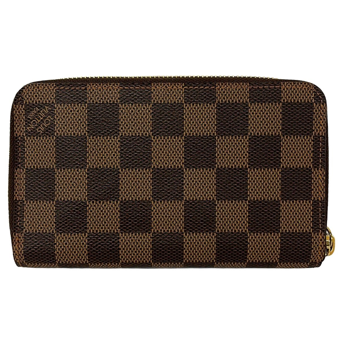 Louis Vuitton Bifold Wallet Damier Zippy Compact Ebene Zip Around — view 2