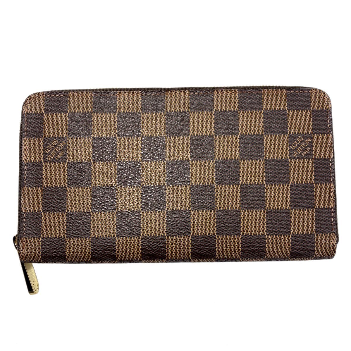Louis Vuitton Damier Zippy Organizer Wallet Zip Around