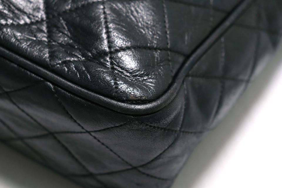 Chanel Quilted Fringe Leather Shoulder Bag — view 4
