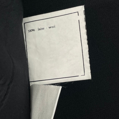 Chanel Coco Button Wool Skirt Black — view 5