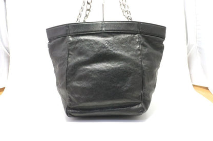 Chanel Quilted Caviar Leather Chain Tote — view 2