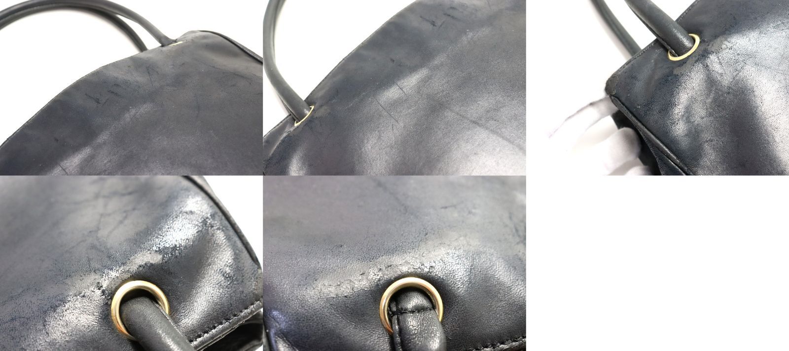 Chanel Jumbo CC Logo Leather Tote — view 8