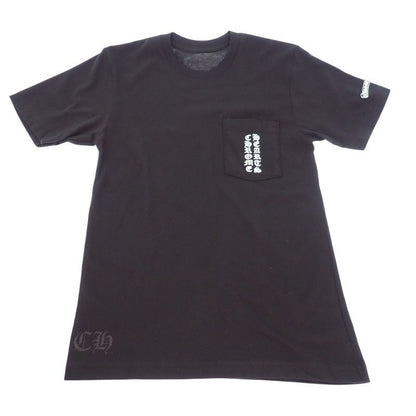 Chrome Hearts Scroll Logo T-Shirt S Short Sleeve Tokyo Limited Cotton Black Top — view 4