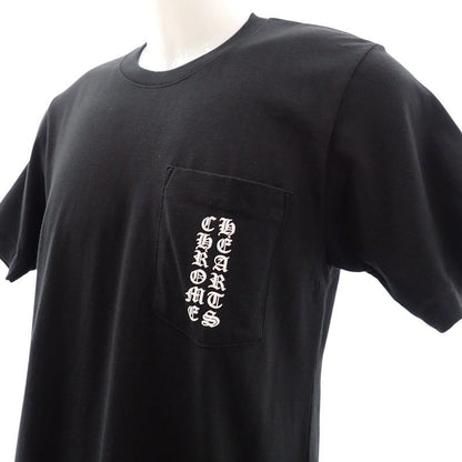 Chrome Hearts Scroll Logo T-Shirt S Short Sleeve Tokyo Limited Cotton Black Top — view 2