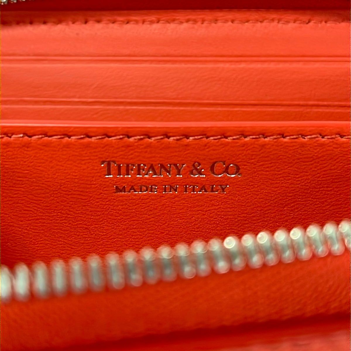 Tiffany & Co Coin Case Return to Red Leather — view 4