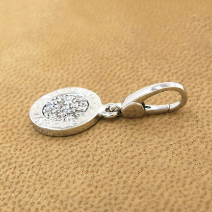 Bvlgari Charm Diamond Keychain — view 2