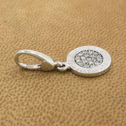 Bvlgari Charm Diamond Keychain — view 3
