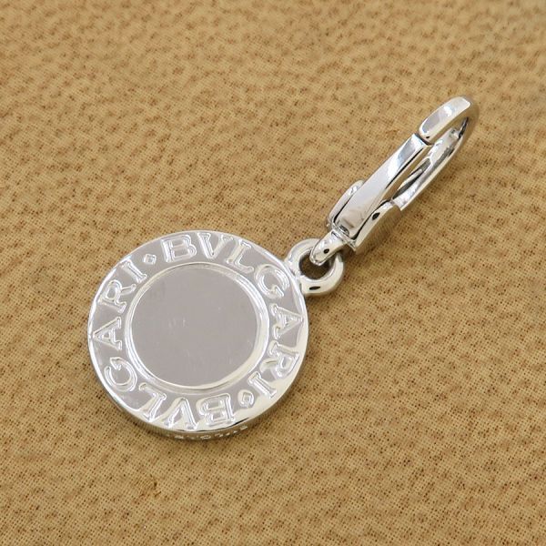 Bvlgari Charm Diamond Keychain — view 4