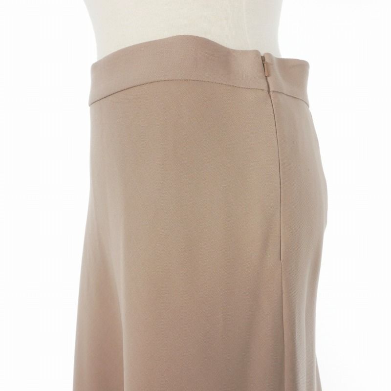 Max Mara Long Skirt Stretch 40 Beige — view 5