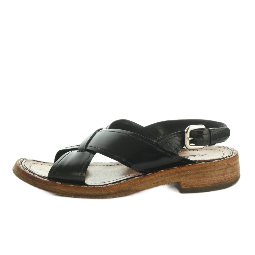Prada Sandals Strap Stitch — view 2
