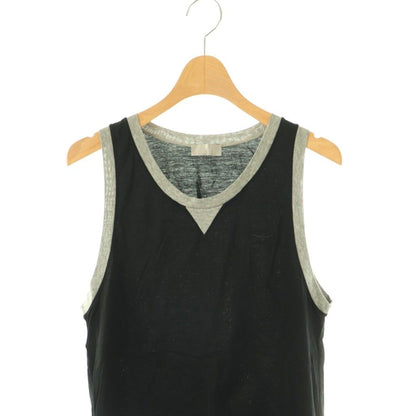 Dior Homme Water Tank Top Sleeveless Top Bee 48 Black Gray DO — view 3