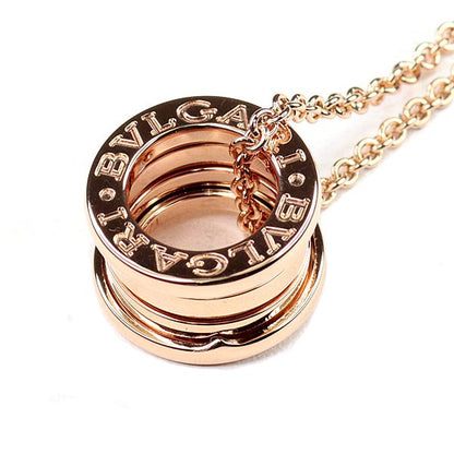 Bvlgari B-zero One Necklace Pink Gold 18k Polished