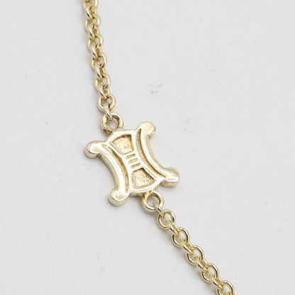 Celine Necklace 925 Sterling Silver Gold — view 2